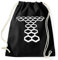 STYLETEX23 Torchwood Logo Turnbeutel Sportbeutel, schwarz
