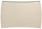 PetFusion Waterproof Pet Food Mat Non Slip Silicone Mat for Dogs and Cats Water and Food Bowls - Beige - Large (61 x 41cm)