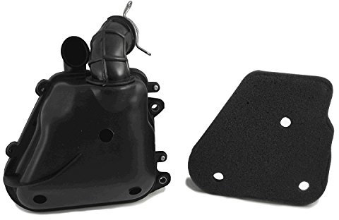 Filtro dell'aria di ricambio + scatola filtro aria compatibile con SR50 Netscaper, SR50 Racing, SR50 Stealth (motore compatibile con)