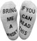 Himozoo If You Can Read This Bring Me Beer Whisky Socks Luxury Cotton Novelty Socks - Perfect Gag Gift or Funny Birthday Present Idea (Grey-Bring Me A Whisky)…