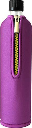 Biodora Dora´s Glasflasche mit Neoprenbezug 500 ml (Purpur)