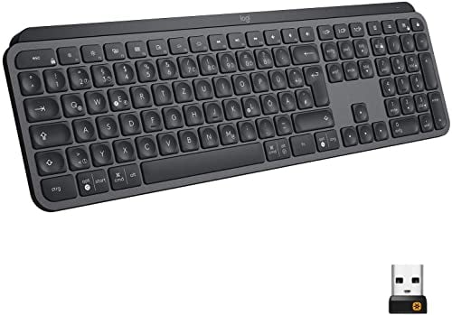 Logitech: MX Keys Tastatur, Deutsches QWERTZ-Layout