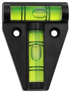 Minear Mini Wasserwaage, Kreuzwasserwaage Pyramidewaage, bruchsicher wasserdicht, T-Level Wasserwaage, Cross-Check-Luftwaage für Wohnmobil-Möbelkamera