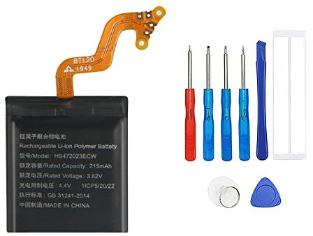 Swark Batería HB472023ECW compatible con Huawei Watch Smartwatch GT2 GT 2 42 mm con herramientas