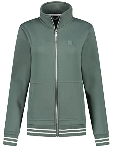 Kjelvik Damen Jacke Sweat Fleecejacke Cecile balsam grün