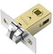 Qrity 30mm Tubular Latch, Mute Door Sprung Latch with Stainless Steel Panel, for Internal Doors, Lever Door Handles