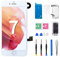 Für iPhone 7 Bildschirm Ersatz Weiß 4,7 Zoll mit Home-Taste LCD 3D Touch Display Digitizer Full Assembly Fix Tools Front Camera Earpiece Speaker Proximity Sensor Glas Reparatur Kit A1660 A1778 A1779