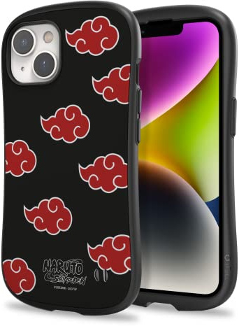 iFace Naruto Shippuden Case for iPhone 14 (6.1 inch) – First Class Shockproof Anime Protective Cell Phone Cover – Akatsuki