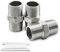 Bwintech 6 Stück 1/4 Außengewinde auf 1/4 BSP Außengewinde Edelstahl 304 Hex Nippel Fitting für Rohrverbindungskonvertierung