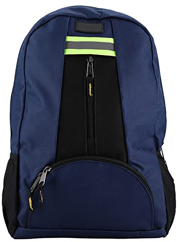 Oxford Werkzeugrucksack mit Großer Kapazität, Wasserdichte PVC beschichtete Elektriker Werkzeugtasche, Werkzeugrucksack für Elektriker, Werkzeugrucksack für Den Bau(BLAU)