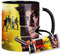 High Noon Gary Cooper Tasse Innen & Henkel Schwarz Keramikbecher Mug