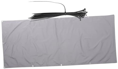Unomor Schattennetz sonnensegel sonnnensegel Outdoor-Schattentuch Outdoor-Trennwand tragbares Schutznetz im Garten Winddicht Sonnenblende Sonnenschutztuch Verdunkelungstuch