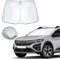 CDEFG Kompatibel mit Dacia Sandero 3 / Sandero Stepway III/Jogger 2021-2024 2025 Sonnenschutz Abdeckungen Frontscheibe Sonnenschirm Auto Sonnenblende Sandero Zubehör