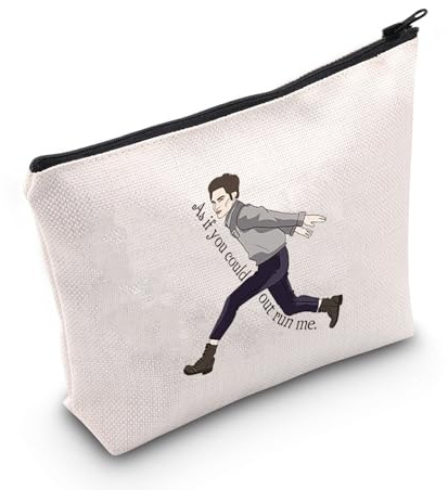 Edward Movie Inspired Gift As If You Could Out Run Me Kosmetiktasche Twilight Meme Geschenk, Als ob Sie könnten Großbritannien, 23,4 cm x 17,3 cm, 0