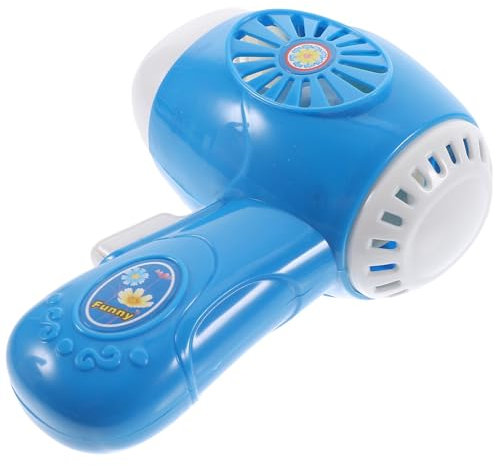 ibasenice Secador De Pelo Juguete para Niños De 3 Años - Juguete De Imitación Seguro con Bordes Redondeados para Juegos De rol Y Casa De Muñecas