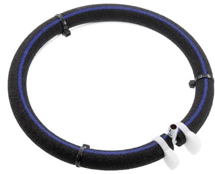 VIALIA Belüfterring für Koi Teich, Durchmesser: 22 cm, Teichbelüfter für große Teiche, Luftausströmer für gesunde Sauerstoffbalance, Teich Zubehör