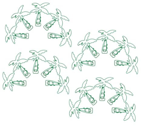 Veemoon 20stücke Metall Lesezeichen Im Süßen Baum-design Lustige Büroklammern Für Schule Und Bürobedarf Vielseitig Einsetzbar Als Notizen-clip Oder Dokumentenhalter