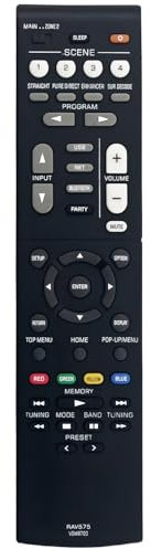 RAV575 VDM8700 - Mando a distancia de repuesto para receptor AV Yamaha RX-V6A TSR-700 TSR700 RXV6A RAV575 VDM8700