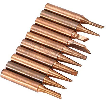 Kupfer -Blei -Eisen -Löten -Tippset 10PCS für Lötstationen 936 937 938 969 8586