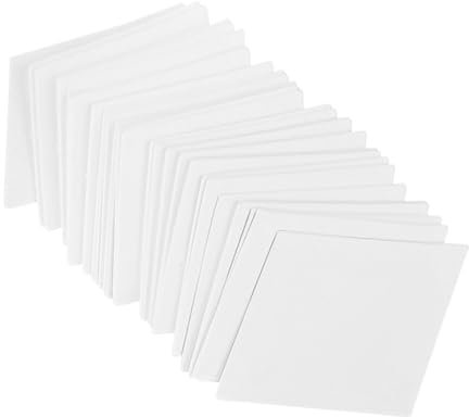 DOITOOL 500pcs Quilting Templates Patchwork Paper Piecing for Quilting Accessories DIY Sewing