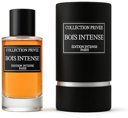 Collection Privée Bois Intense Parfüm 50 ml – Eau de Parfum EdP für Herren mit holzigen Noten aus Iris, Weihrauch, Leder & Honig Eleganter, intensiver Duft Langanhaltend Made in France Luxus