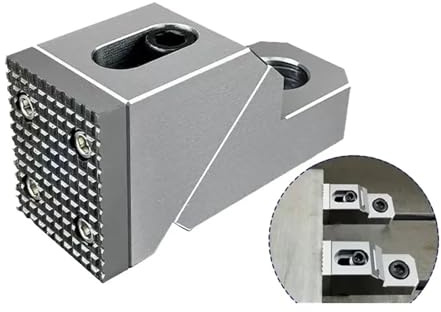 Morsetto laterale CNC, di precisione fisso Morsa OK, a rana da banco con estremità piatta fissaggio, Morsetto di lavorazione accurato(M10 heavy cut falt)