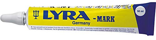 Lyra 4084900650479 Signierpaste weiß 1 Stück Marker, Farbe, 165x40x25 mm