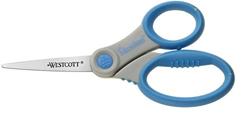 Westcott E-30760 Touch Scissors - Blue/Grey