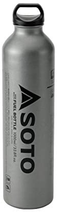 SOTO SOD-700-10 Fuel Bottle for Muka Stove 1 Litre Silver
