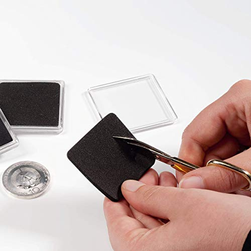 Leuchtturm Capsules QUADRUM pour pièces de Monnaie pour Créations Personnels