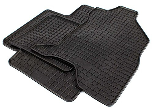 PETEX Gummimatten passend für C-Zero ab 12/2010 Fußmatten schwarz 4-teilig