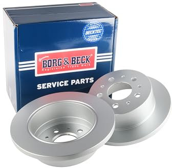 Borg & Beck BRAKE DISC PAIR Toyota Avensis 1.61.82.0 09-
