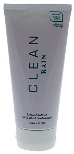 Clean Rain Bath and Shower Gel, 177 ml