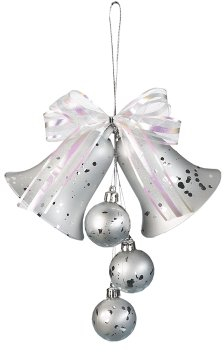 TIB 42666 - Doppelglocke mit Kugelgehänge