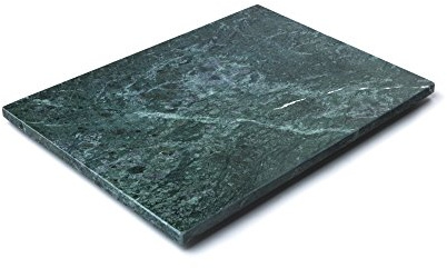 Fox Run Marble Pastry Board, Green, 12 x 16 x 0.5