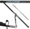 6m Flag Pole With Large Top Ring + Swivel & Metal Ground Spike Camping/Caravan