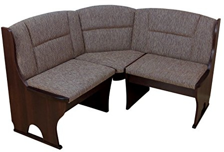 moebel direkt online Eckbank 125x125 cm Madrid buche Natur/Mocca