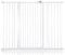 Bettacare Extra Hohes Sicherheitsgitter für Kinder und Hunde, 133.2cm - 140.8cm, Weiß, Extra Hohes Babygitter von 104cm Höhe, Druckmontage-Sicherheitsgitter für Treppen