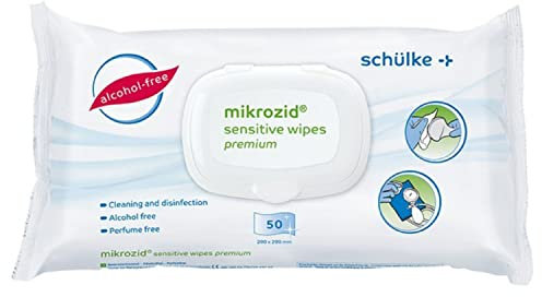 MIKROZID Sensitive Wipes Premium 48 St Tücher by MIKROZID