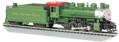 Bachmann Industries Züge Ball 0–6 mit Rauch & Kurze Strecken Tender Smoky Mountain # 99 HO Maßstab Dampflokomotive