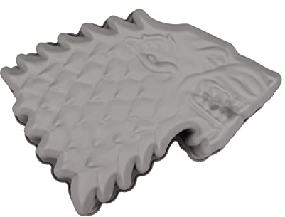 SD toys Stark Game of Thrones Molde Horno, Silicona, Gris, 27 x 30 x 7 cm