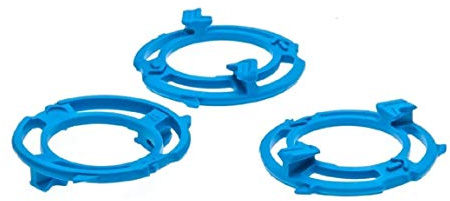 Shaver-Parts Sicherungsring (Halterung, Platte) passend für Phillips Scherköpfe Model SH50 (Farbe blau). Rasierer Serien S5000