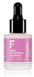 Freshly Cosmetics Augenkontur zur Reduzierung von Augenringen, Tränensäcken und Falten mit Hyper-Concentrate Eye Serum, 15 ml