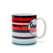 Vespa TTCE48 Tazza Mug Multicolor Strisce Servizio, Ceramica