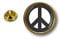 pin Button pins anstecker Anstecknade Motorrad Morale Peace and llove
