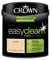 2.5L CROWN Easy Clean MATT Emulsion Multi Surface Paint That can be Used on Walls, Ceilings, Wood and Metal. Stain & Scrub Resistant Formula – Pale Gold
