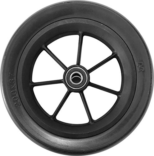 FabaCare Hinterrad für Rollator, Ersatzrad für FabaCare, Mobilex, Rad, Softrad, Hinterrad Soft