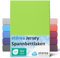 etérea Jersey Spannbettlaken 90x200cm - 100x200cm Apfelgrün bis 25 cm Höhe - 100% Baumwolle Spannbetttuch Oekotex - Bed Sheets Leintuch Bettbezug - Bettlaken 90x200 cm - 100x200 cm - Grün