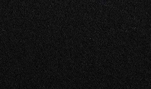 STOFFBOOK SCHWARZ AKUSTIKFILZ FILZSTOFF SELBSTKLEBEND 3,5MM-100CM BREIT LAUTSPRECHERFILZ, E253