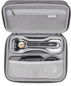 RLSOSO Tasche Compatibel mit Gillette Labs Heated Razor Nassrasierer Herren (Nur Tasche) (Grau)